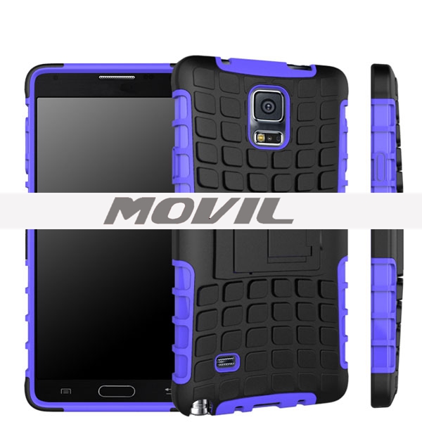 NP-1899 2 en 1 funda para  Samsung Note 4 con soporte-7